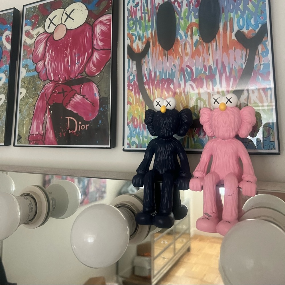 KAWS Original Fake Sitting Vinyl Figures